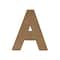 8" Gold Monogram Letter by Ashland®
